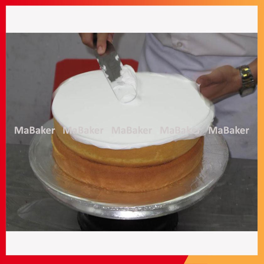 Dao chà láng thẳng cán gỗ cao cấp 32cm, 38cm (8 inch, 10 inch) - MaBaker