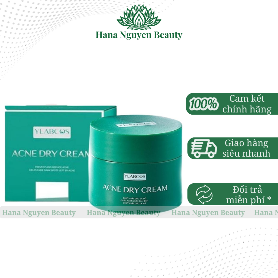 Kem gom cồi mụn Acne Dry Cream Ylabcos Dr Lacir