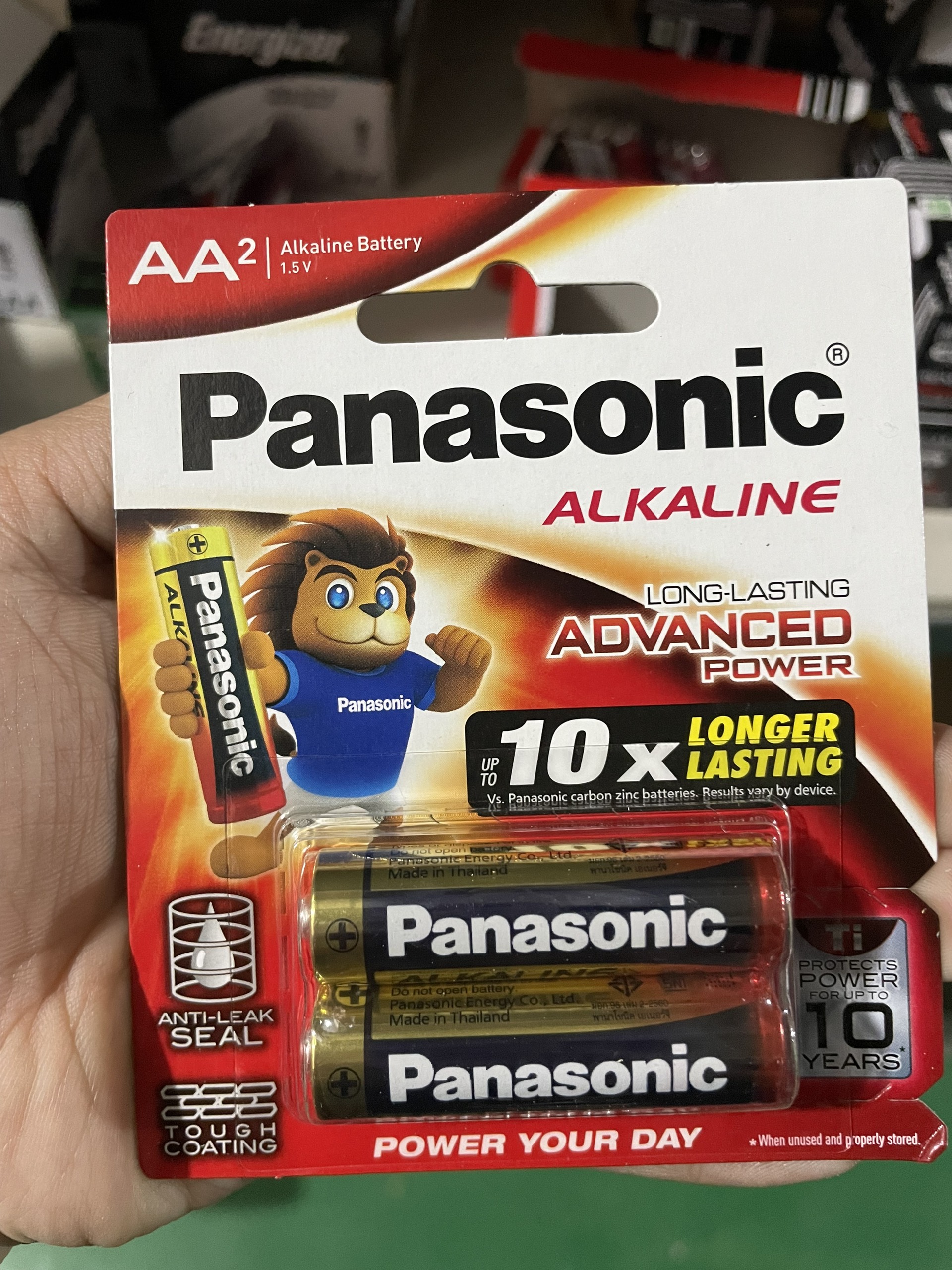 (Vỉ 2 Viên) Pin 2A/3A Panasonic Alkaline Lr LR06T-1.5V