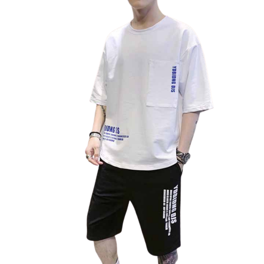 Set đồ bộ thời trang nam DJS sành điệu, Đồ Bộ Mặc Nhà Thể Thao Nam Cọc Tay Đùi Hè Nhiều Màu - G9_shop S0