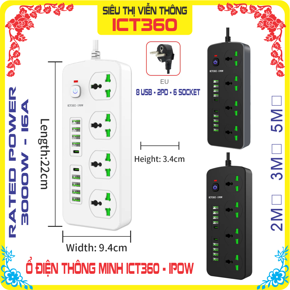 Ổ điện thông minh IPow