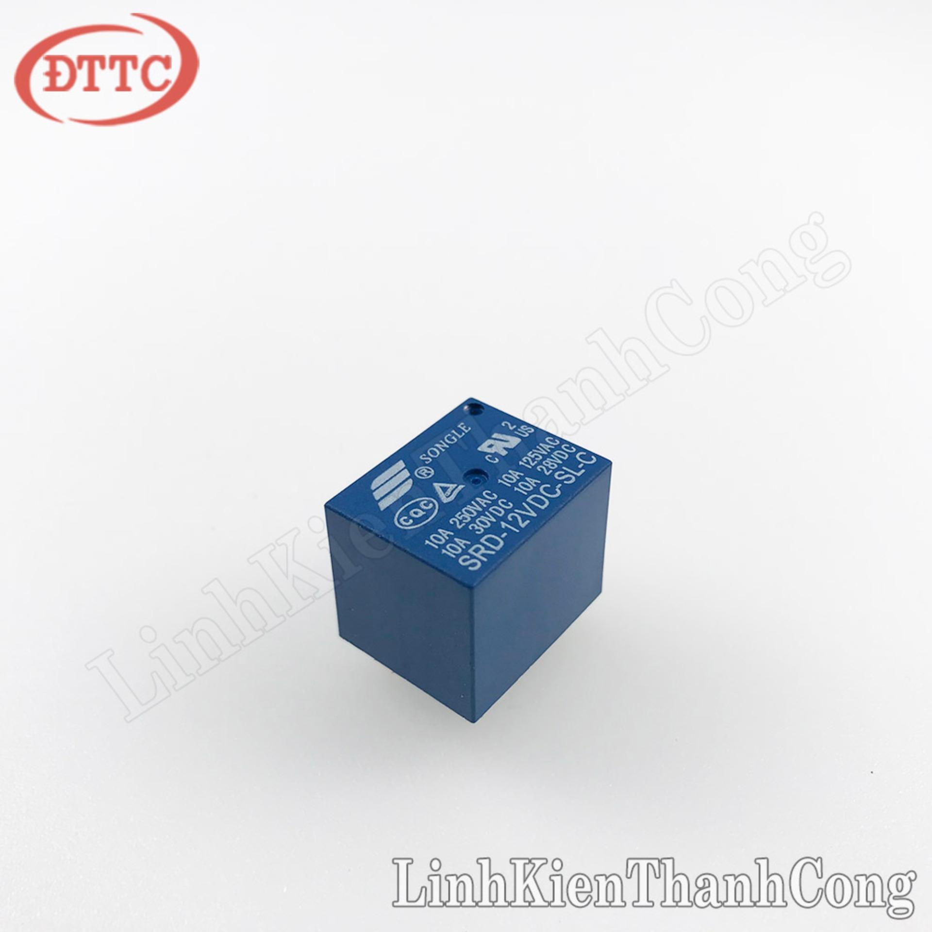 Relay 12V10A SRD-12VDC-SL-C (5 chân)