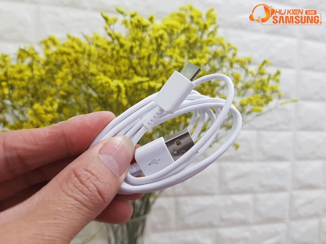 cáp sạc samsung galaxy s9 / cáp USB Type C  ( màu trắng )