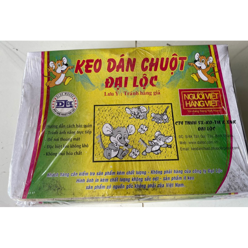 Combo 20 miếng keo dính chuột