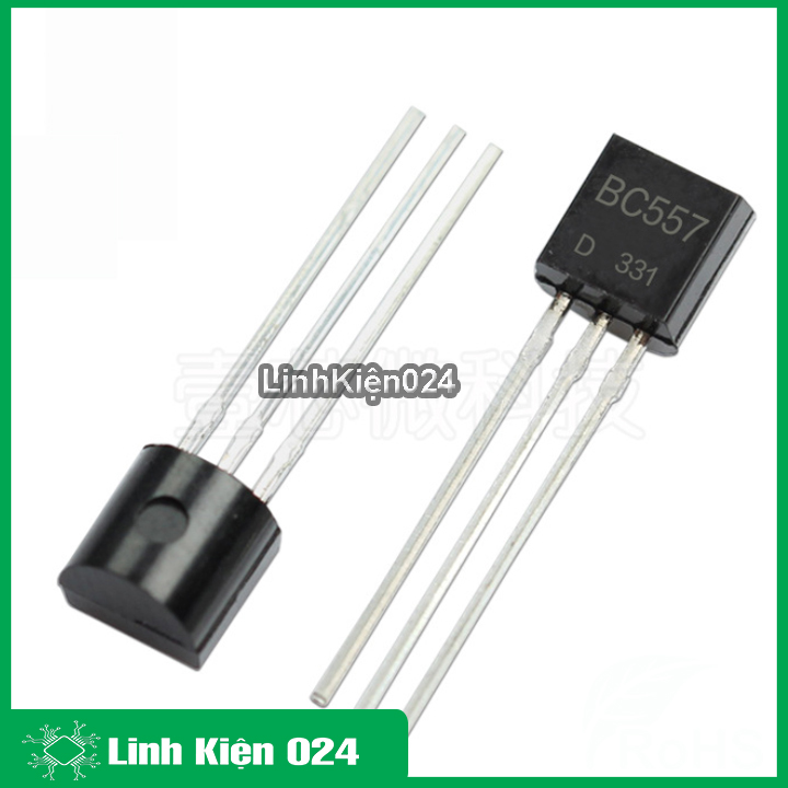 Combo 10 Sản phẩm BC557 TO-92 TRANS NPN 0.1A 45V