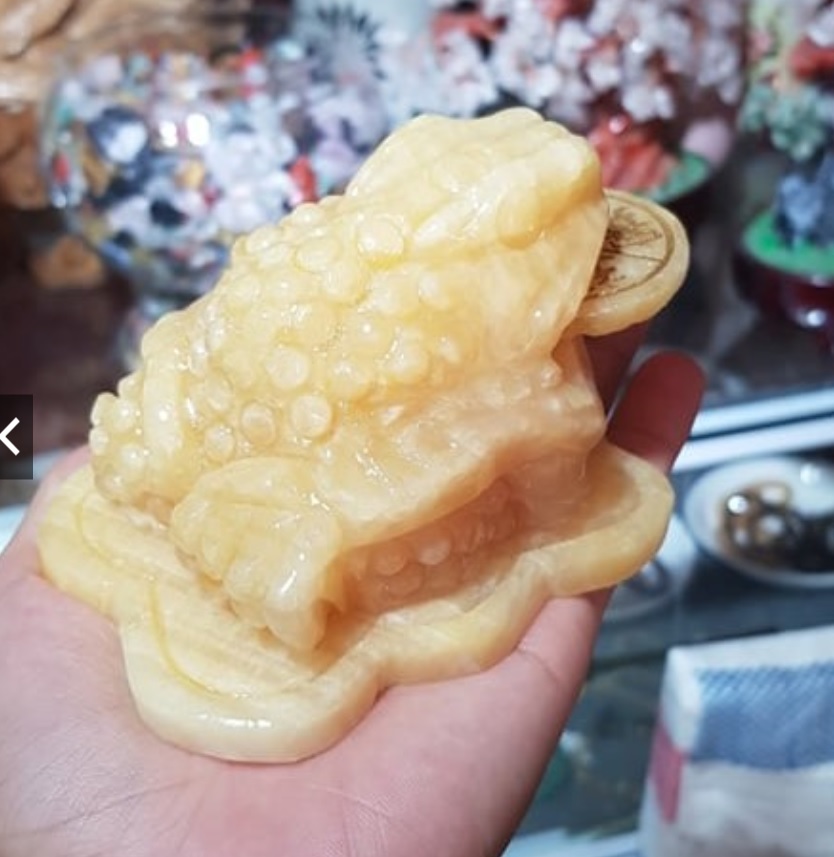 Cóc Tài Lộc đá Hoàng Long