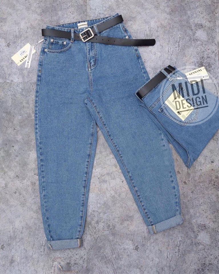 [HCM]QUẦN BAGGY JEAN NỮ KÈM THẮT LƯNG DỄ THƯƠNG MẪU MỚI BINSTORE BT110