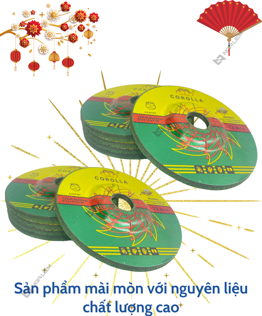 Đá Mài 1 Tấc, 1.25 Tấc Corolla [Siêu chất lượng]