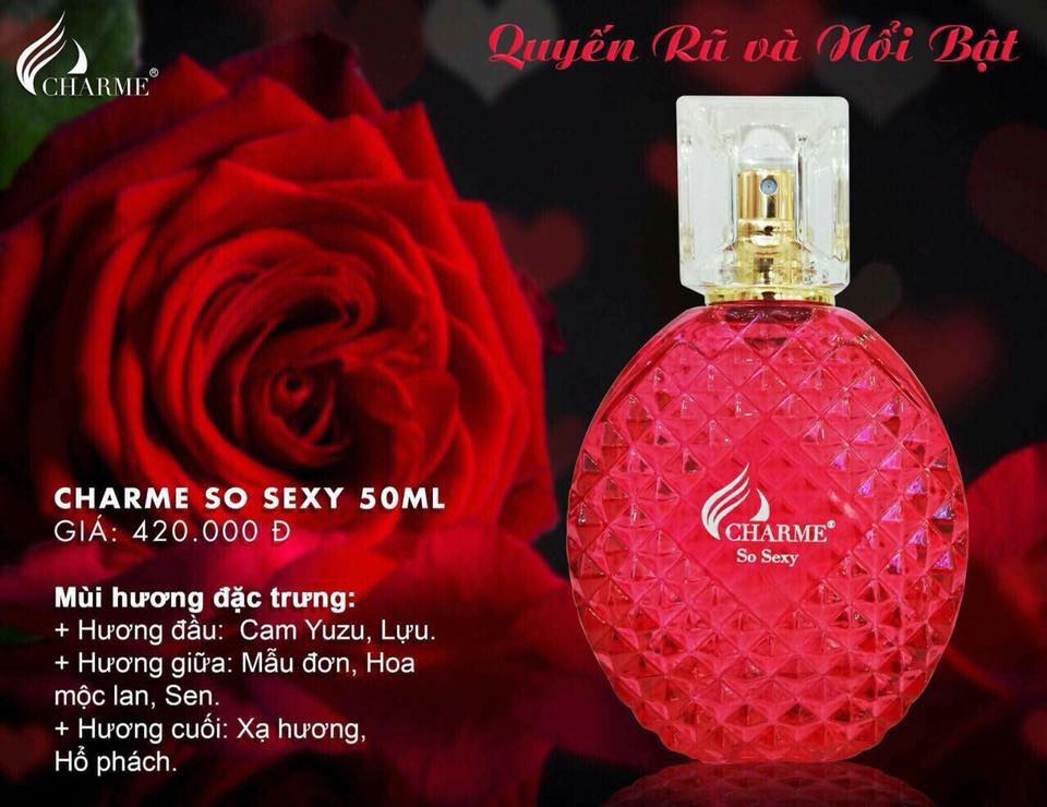 [HCM]Nước hoa nữ So Sexy (10ML - 50ML - 100ML)