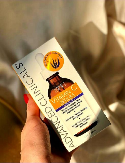 [HCM]Serum Vitamin C Advanced Clinicals  Mỹ Có Bill