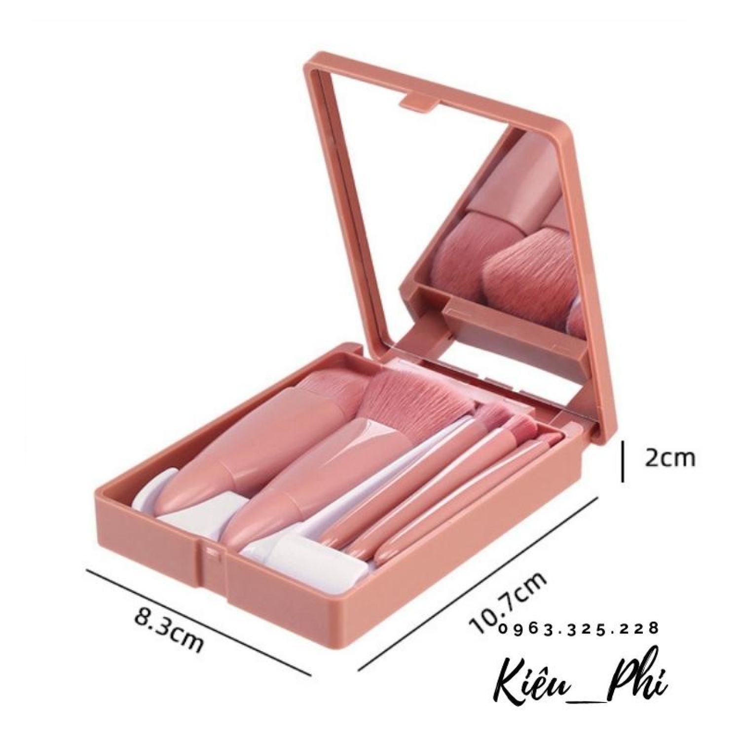 Bộ cọ, set cọ trang điểm make up cá nhân 5 món