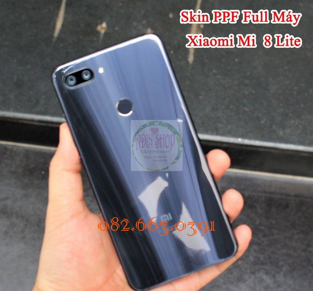 [HCM]Dán PPF Xiaomi Mi 8/ Mi 8 Lite/ Mi 9 bóng nhám cho mặt lưng