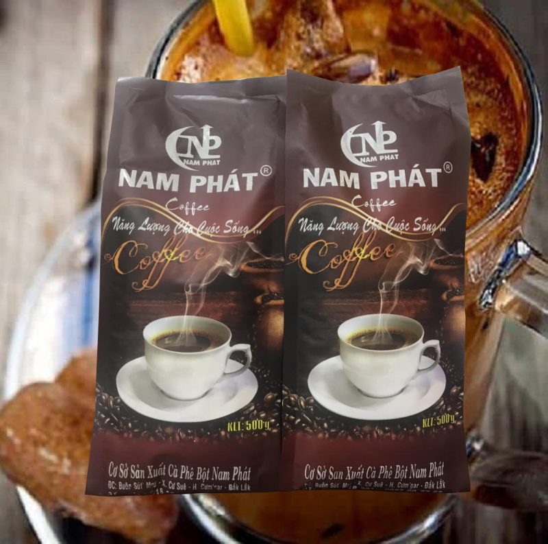 [1 KG] cà phê bột thơm loại 1 hàng pha phin truyền thống - đặc sản nhà vườn Buôn Mê - 2 túi 500g