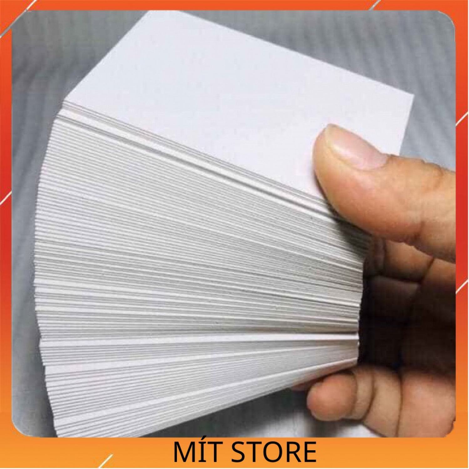 Thẻ flashcard trắng, combo thẻ flashcard học từ vựng (5x8cm)