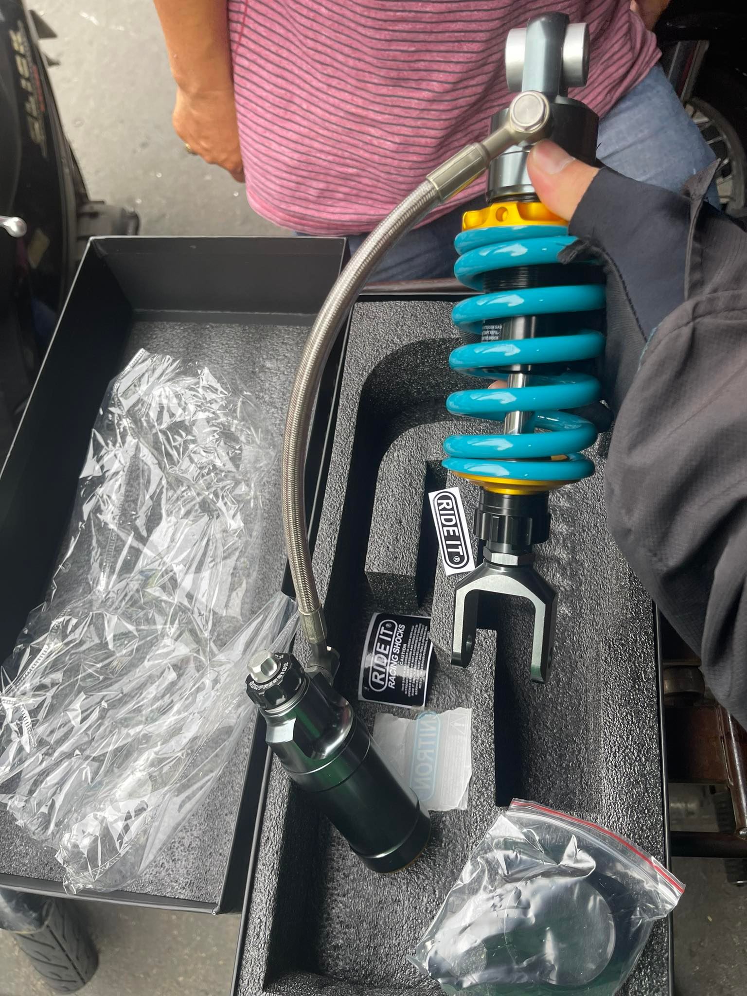 Phuộc bình dầu tfx fz mt15 R15