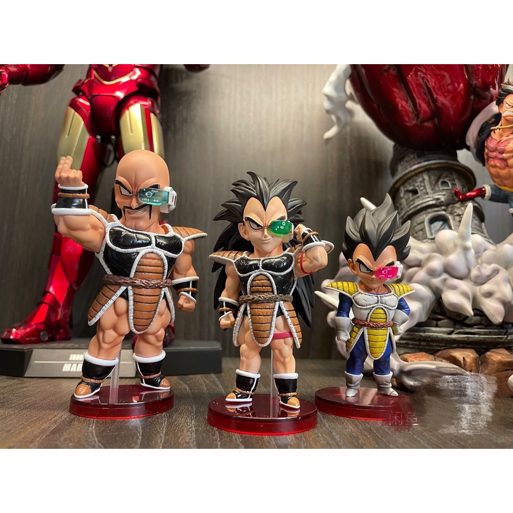 Mô hình chibi vegeta nappa raditz siêu phẩm chất lượng ( dragonball )