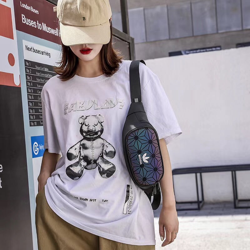 Túi bao tử Adidas họa tiết 3D [6 màu] [unisex]