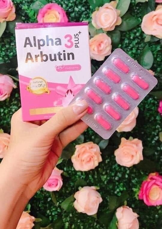 hộp 10 viên Kích Trắng ALPHA ARBUTIN