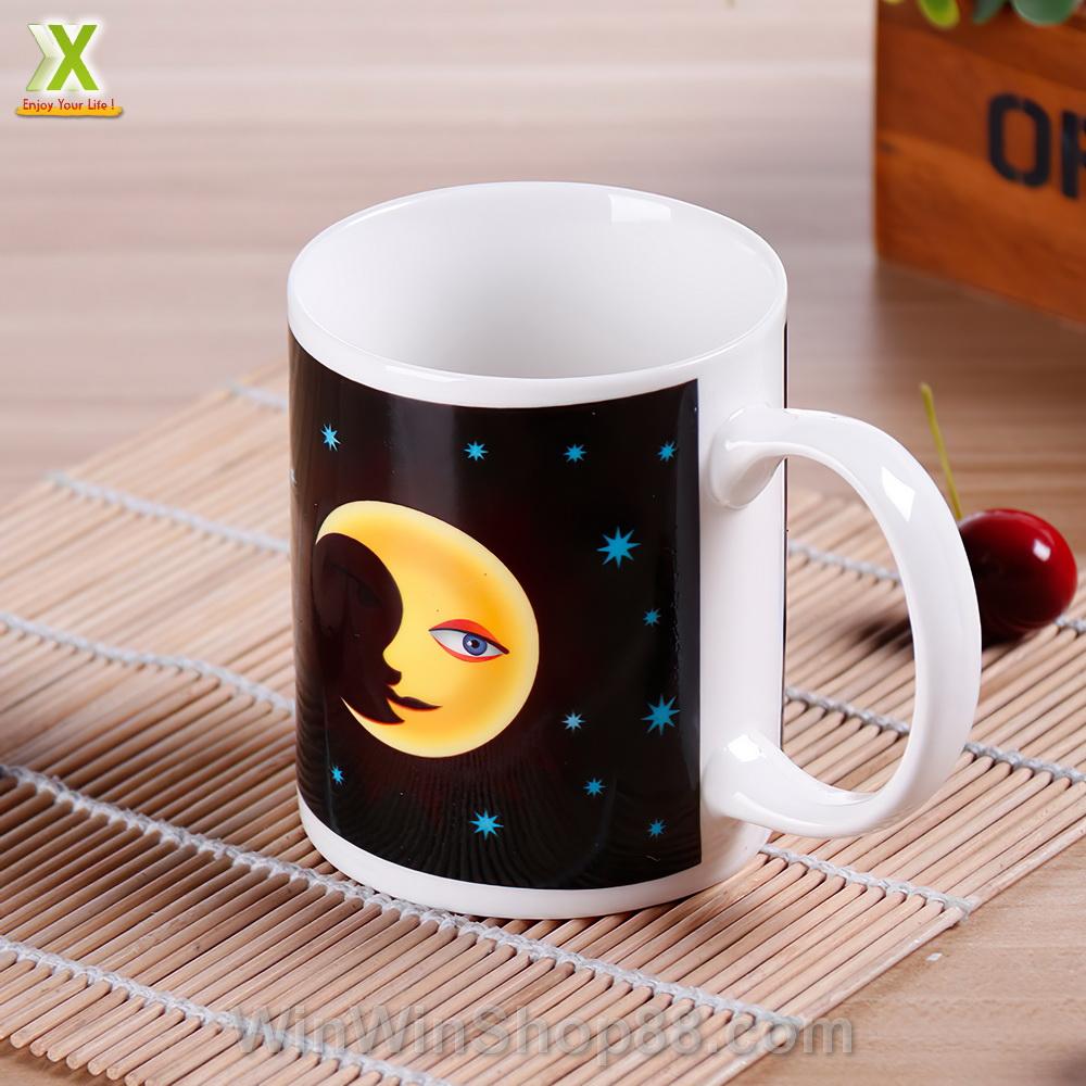 [FREESHIP MAX 15K][HCM]Ly đổi màu Mặt trăng - Mặt trời (Sun & Moon  Color Changing Cup)
