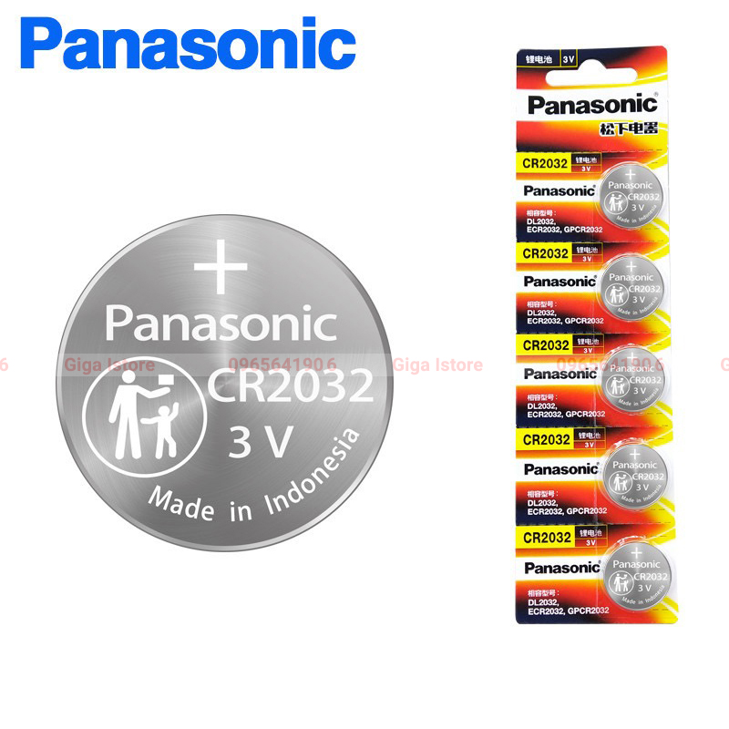 Pin Panasonic CR2032 3V chính hãng