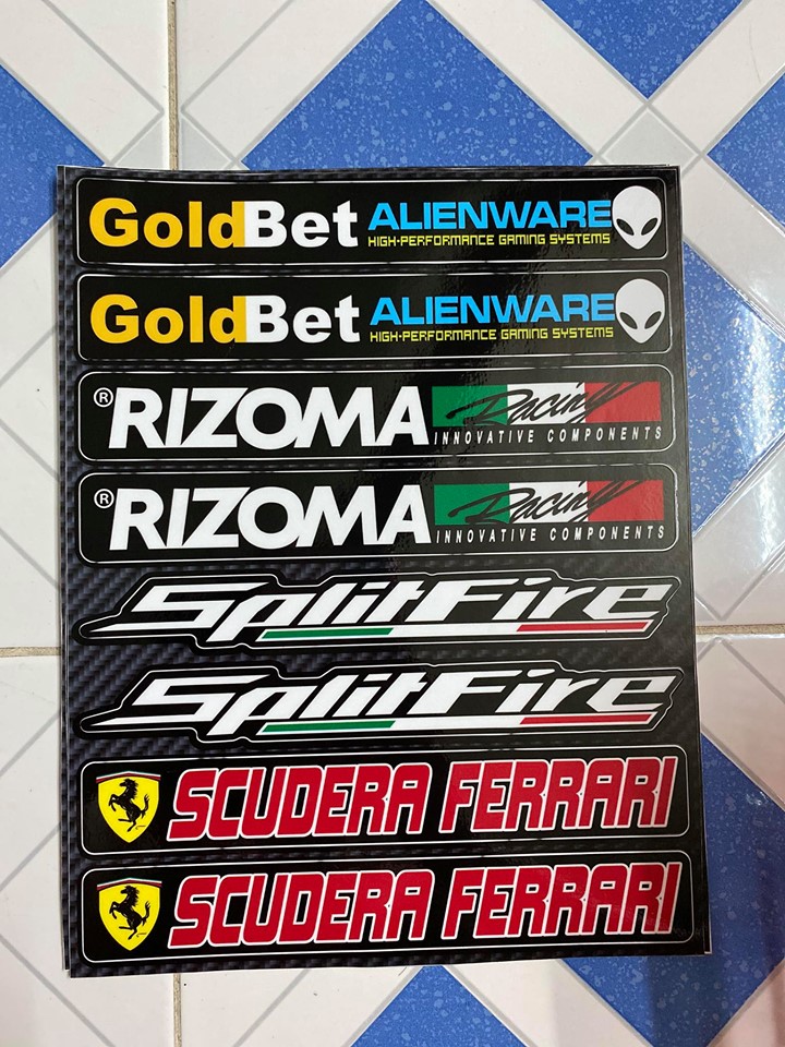 [HCM]TEM LOGO DÁN PHUỘC DÁN GẮP GOLDBET ALIENWARE RIZOMA