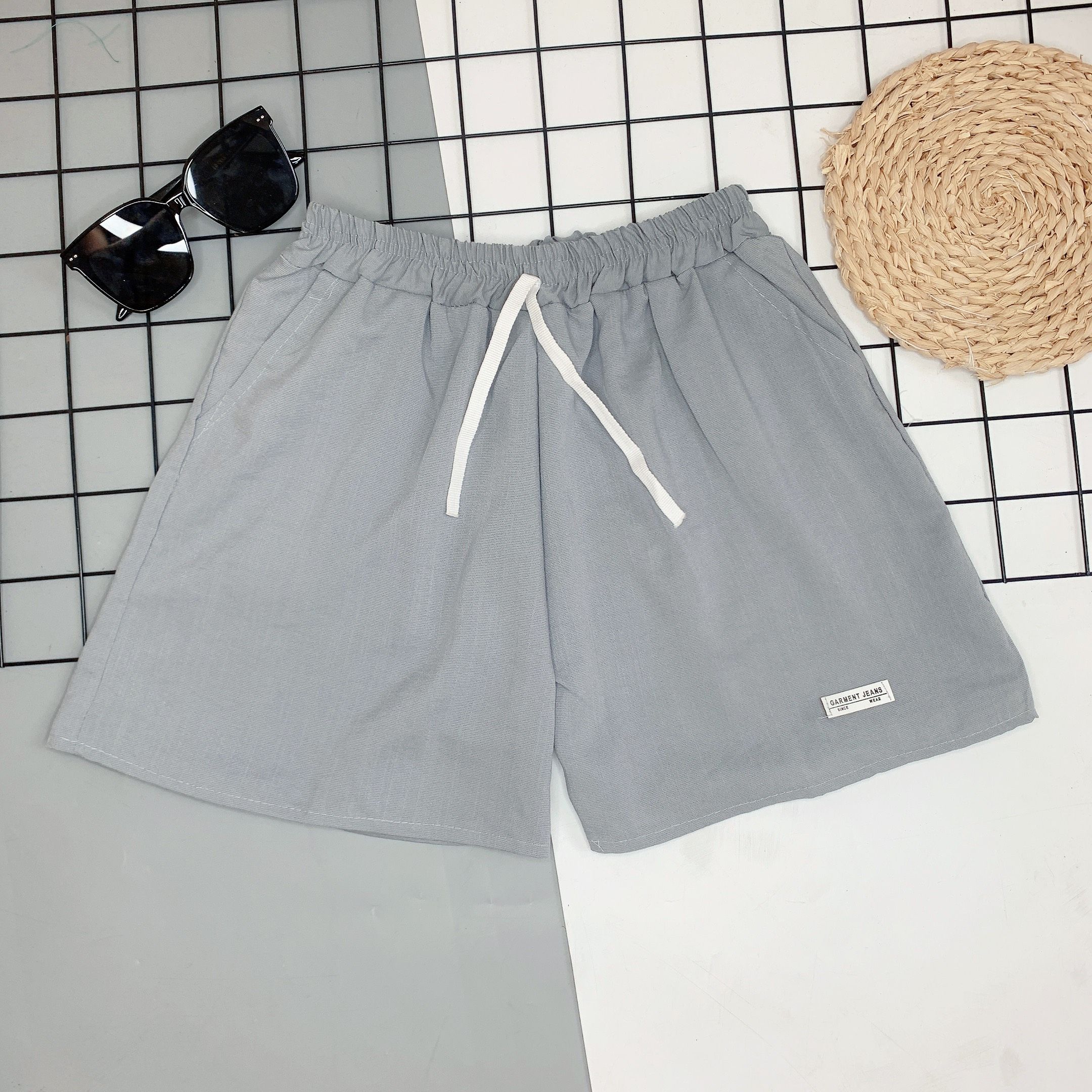 Quần đùi nữ mặc nhà, quần đùi nữ đẹp, quần sọt nữ, quần short nữ, quần sooc nữ, quần short đùi nữ vải đũi thun cao cấp - Q370