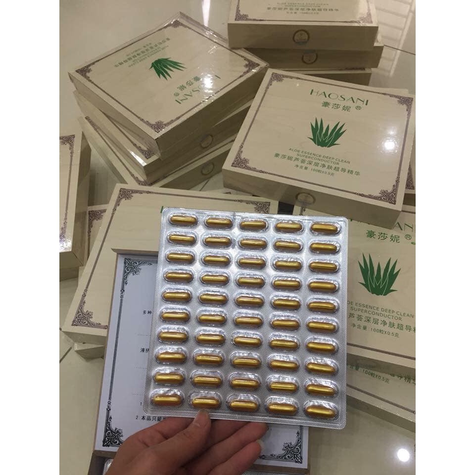 Viên thải chì Haosani 10 viên nén