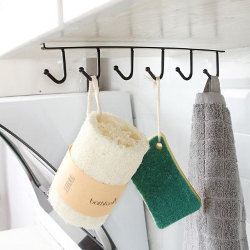 Thanh 5 Móc treo nhà bếp inox