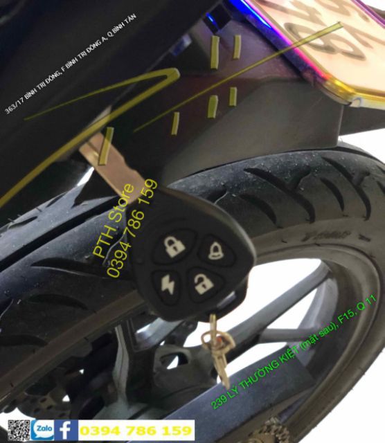 khóa chống trộm raider Fi/Satria/sonic
