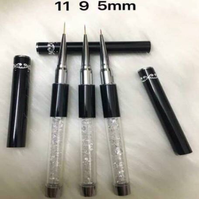 Cọ nét cán đá siêu mảnh đủ size chuyên dụng vẽ móng