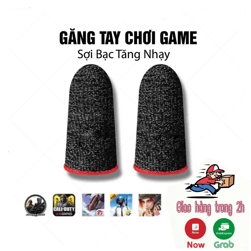 Bao Tay Chơi Game freefire , Pubg, Liên Quân Găng tay chơi game Chống Mồ Hôi, Siêu Nhạy, Co Giãn Cực Tốt Bằng Sợi Carbon