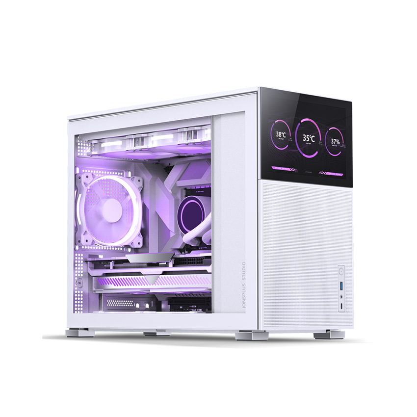 Vỏ case Jonsbo D31 MESH SC White ( Mini Tower_Màu Trắng)