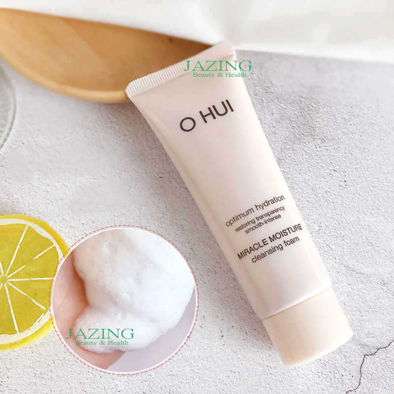 Sữa Rửa Mặt Dưỡng Ẩm Ohui Miracle Moisture Cleansing Foam 40ml
