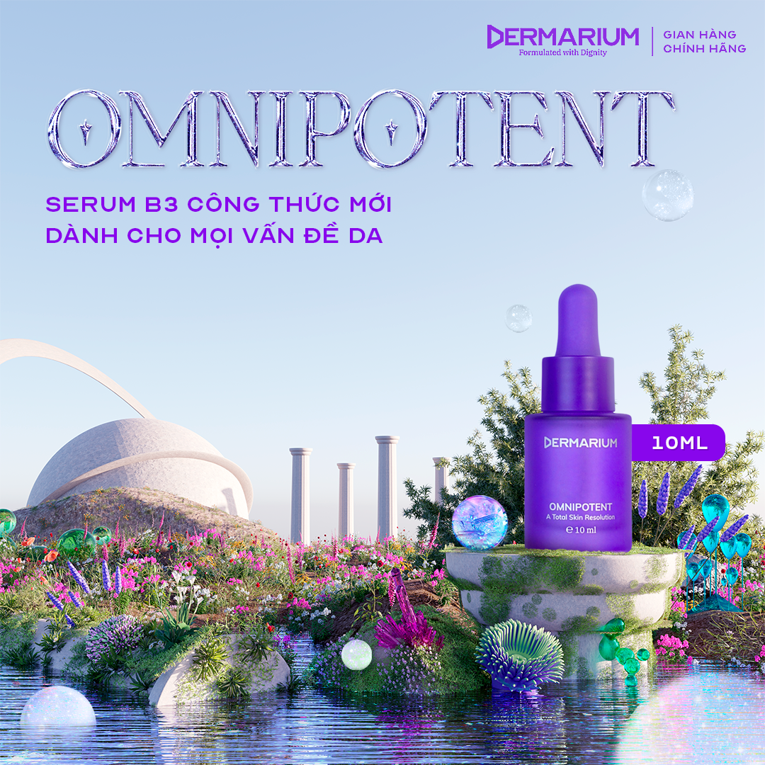 Dermarium Omnipotent - Serum B3 toàn năng cho mọi vấn đề da