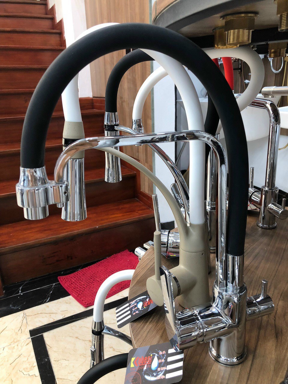 VÒI RỬA BÁT 3 ĐƯỜNG NƯỚC GRB 3000 RO