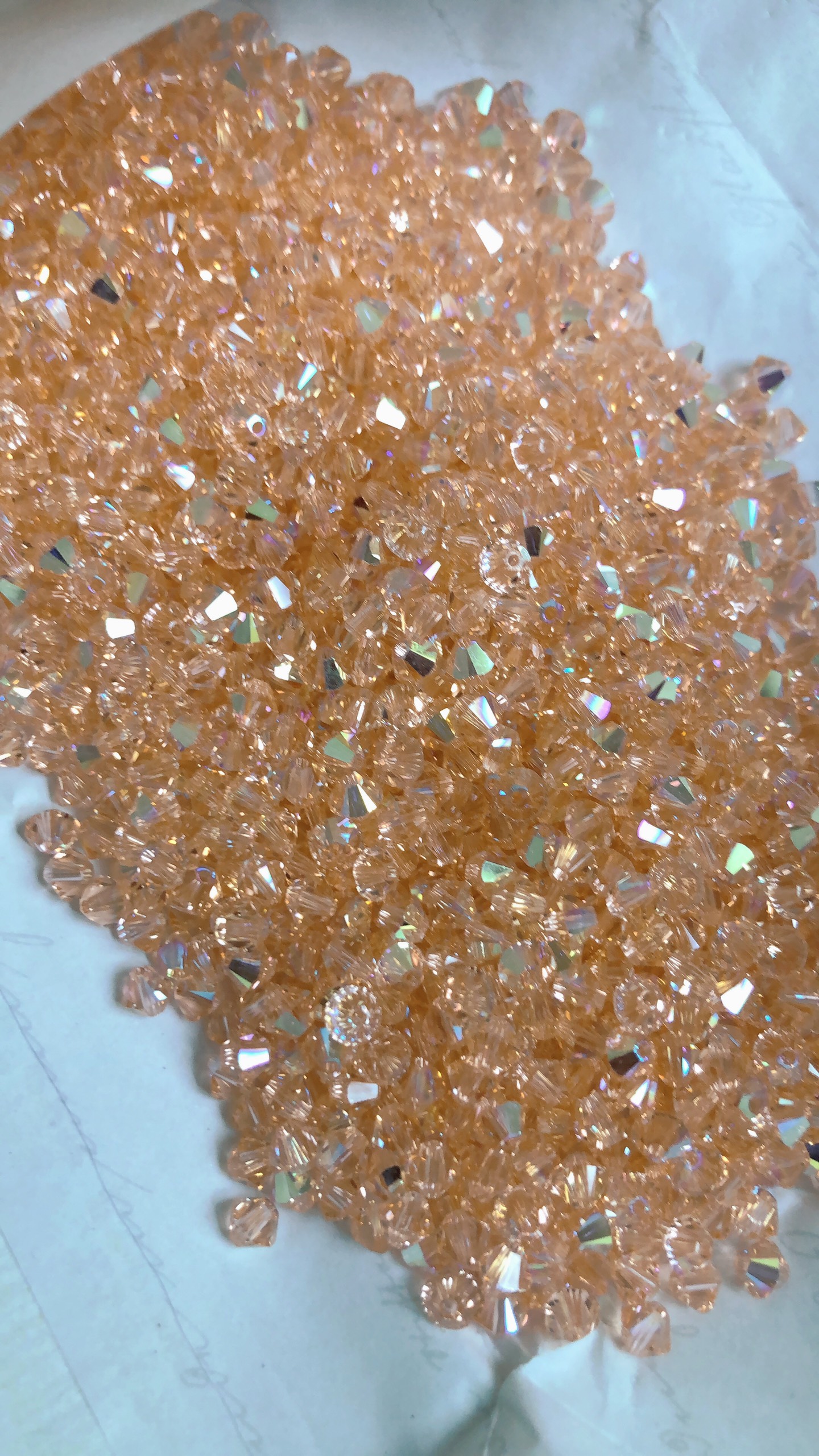 High Quality Austrian Crystal Beads Hat 5328 4mm in All Colors - 30 Pieces