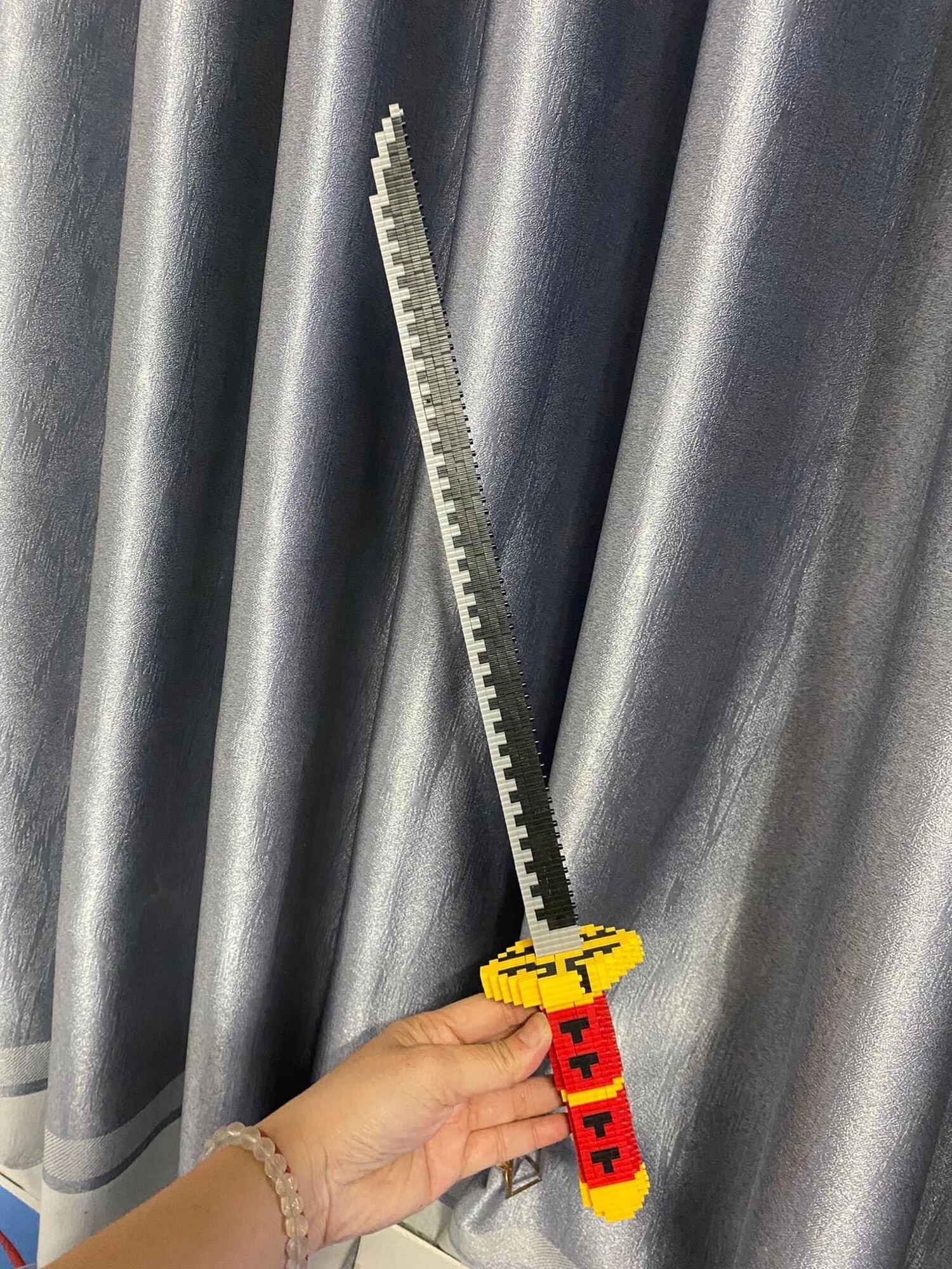 [MUA 2 GIẢM 5%]Đồ Chơi Lắp Ráp Nonlego Mô Hình Kiếm Nhật Katana Cho Bé