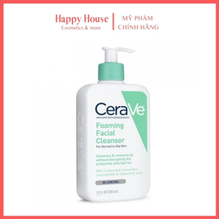 Sữa rửa mặt cho da dầu, mụn, nhạy cảm Cerave Foaming Facial Cleanser- Happy House thumbnail