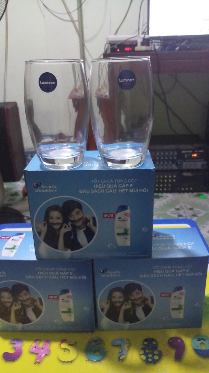 [HCM]Bộ 6 ly thủy tinh luminarc