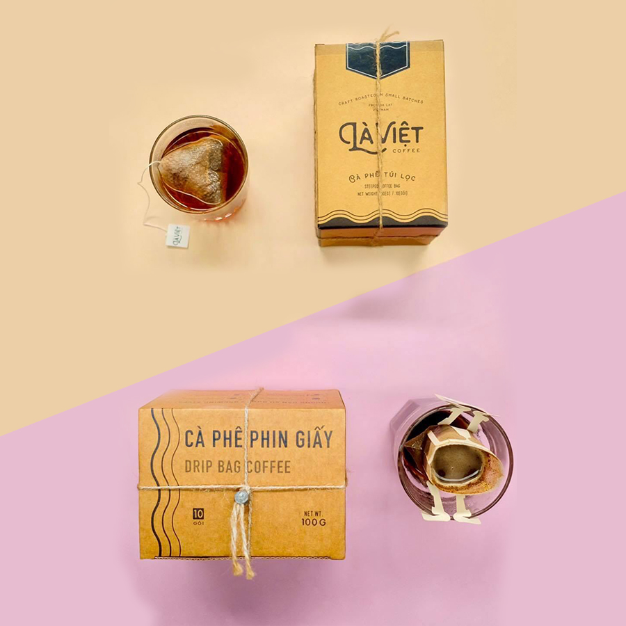 Cà phê túi lọc (Là Việt Coffee) - 100g
