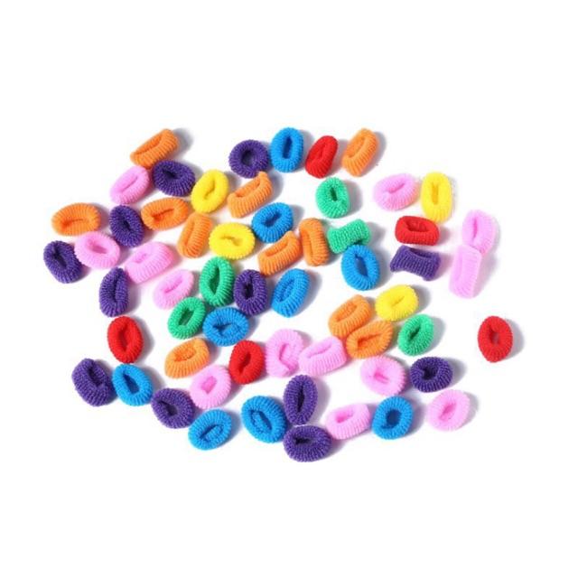 [HCM]Set 100 dây thun buộc tóc cho bé