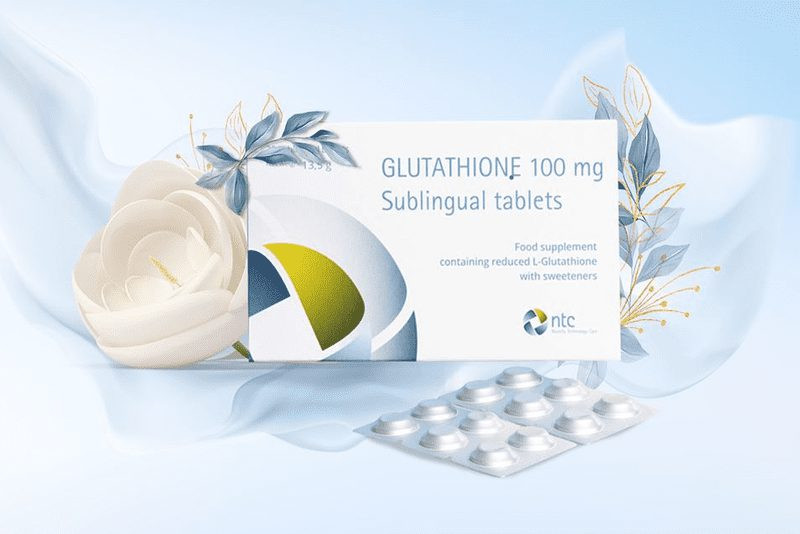 [HCM] Viên Ngậm Trắng Da Glutathione 100mg Dạng Ngậm Dưới Lưỡi