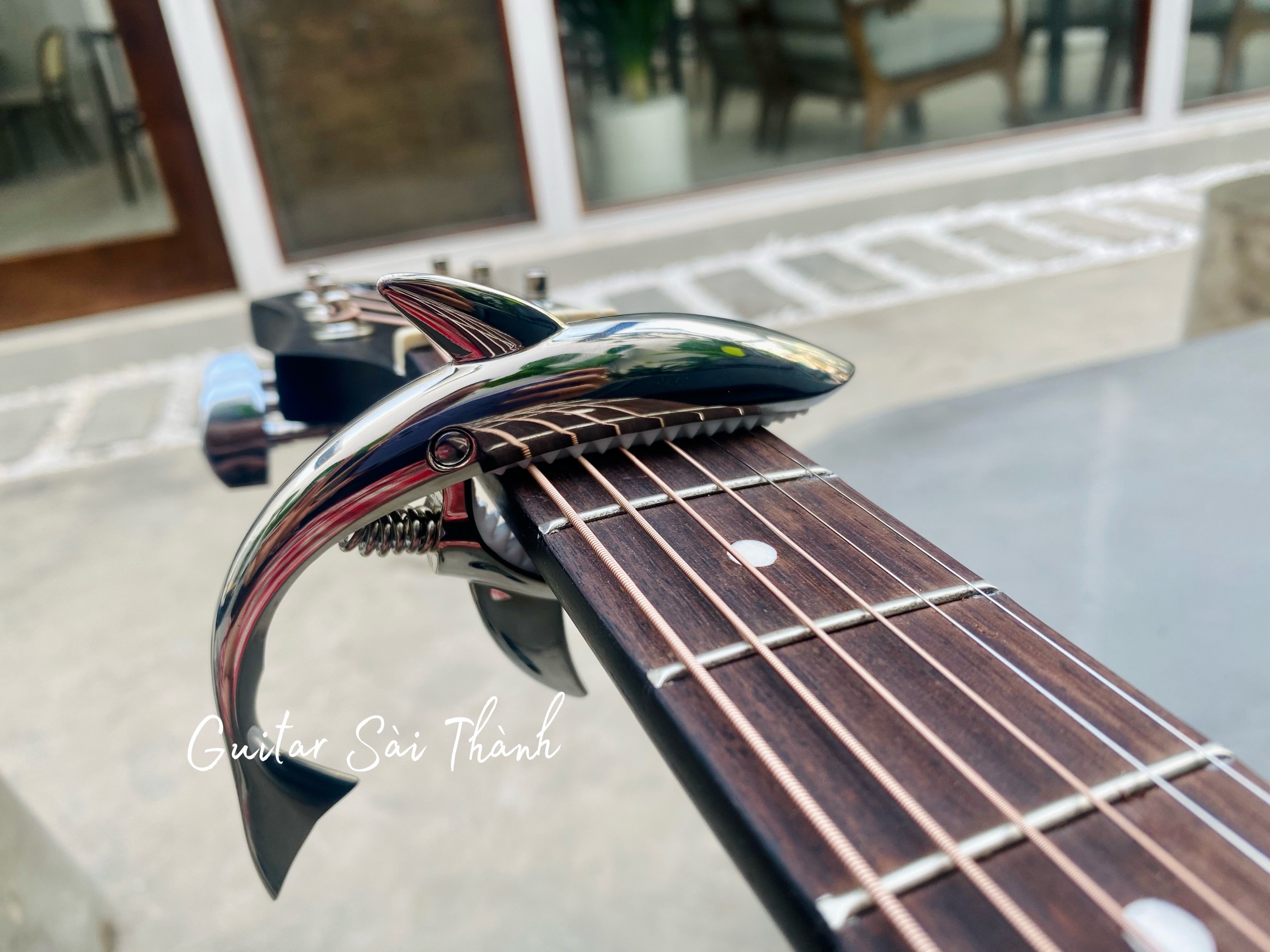 Kẹp Capo Guitar Cá Mập- SHARK CAPO