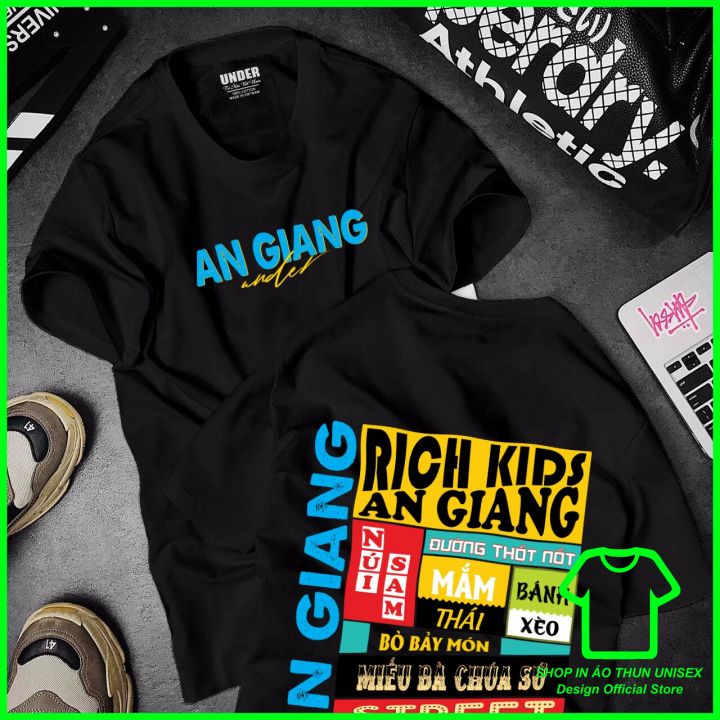 Áo thun an giang unisex áo phông an giang under ag67