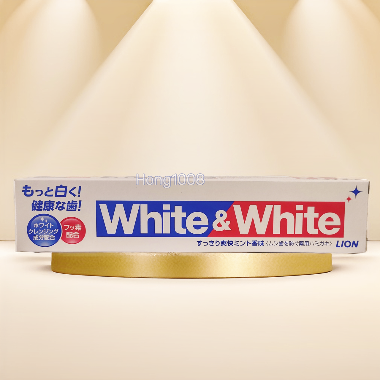 Kem đánh răng white and white lion 150g kem muối sunstar 170g của nhật - white & white shop hong1008