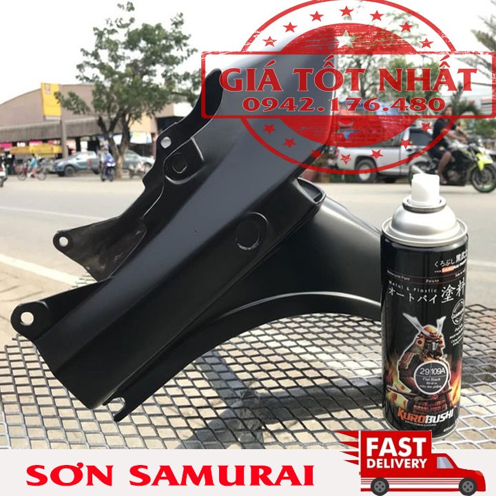 SƠN SAMURAI MÀU 109A - ĐEN NHÁM CỰC ĐẸP