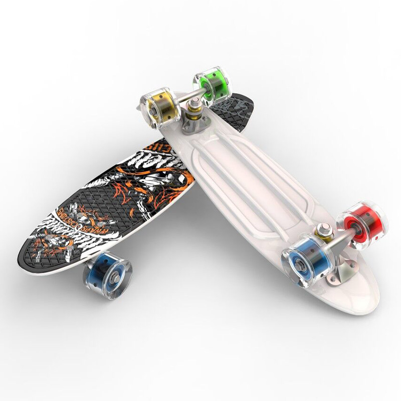 Ván trượt trẻ em penny skateboard bánh có đèn
