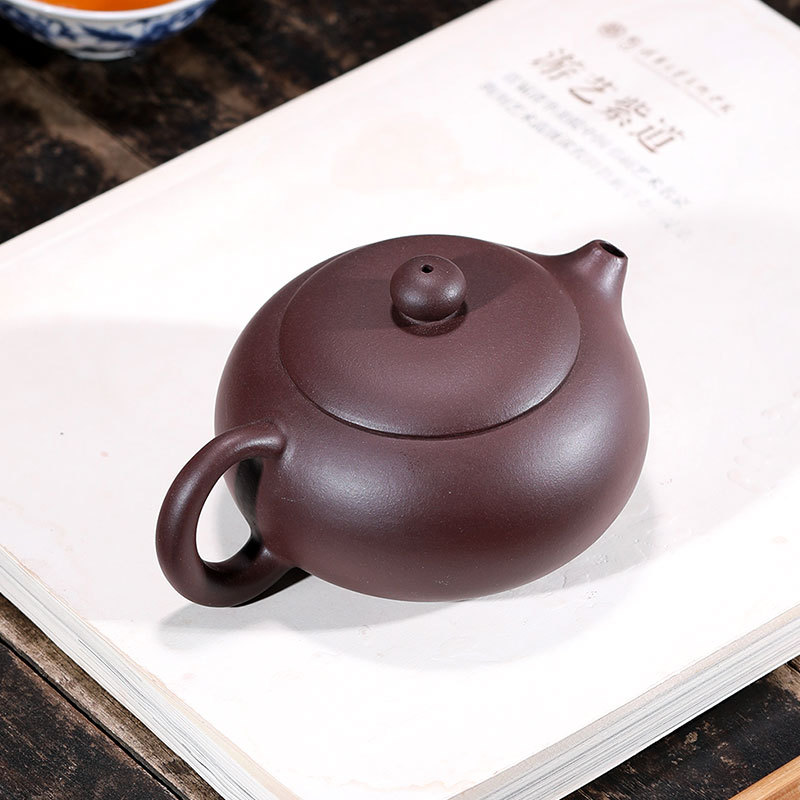 Ấm Tử Sa Nghi Hưng Tây Thi 280 ml (Tử Nê, Lọc Tổ Ong)