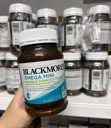 Dầu cá Blackmores Omega Mini Double Concentrate 400 viên