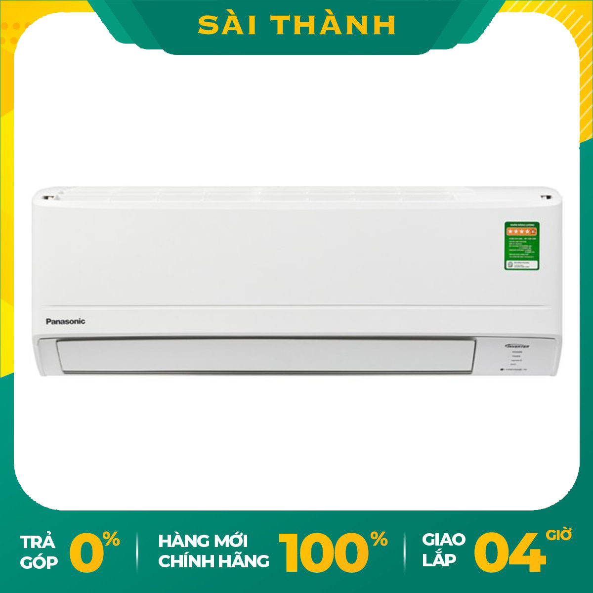 [HCM]  Máy lạnh Panasonic 1 Chiều Inverter CU/CS-XPU12XKH-8 - Bảo hành chính hãng